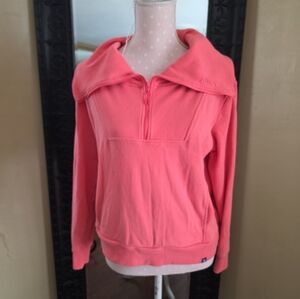 Ariat Pink Quarter-Zip Pullover
